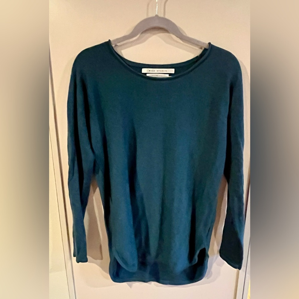 Max Studio Merino Wool Tunic Sweater | Size Medium